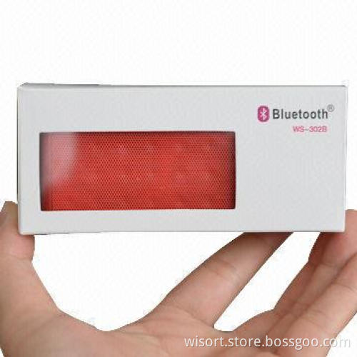 Cheapest Sales Promotion Mini Bluetooth Speaker with FM Function, Supports TF Card